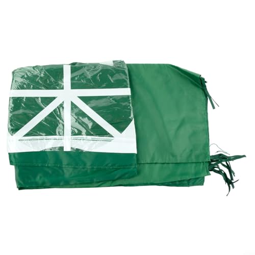 Praktische Schattenlösung mit Baldachin, Zelt-Seitenwand, robustes 210D-Oxford-Gewebe, perfekt für Hochzeiten, Camping und Festivals (grün) von JINSBON