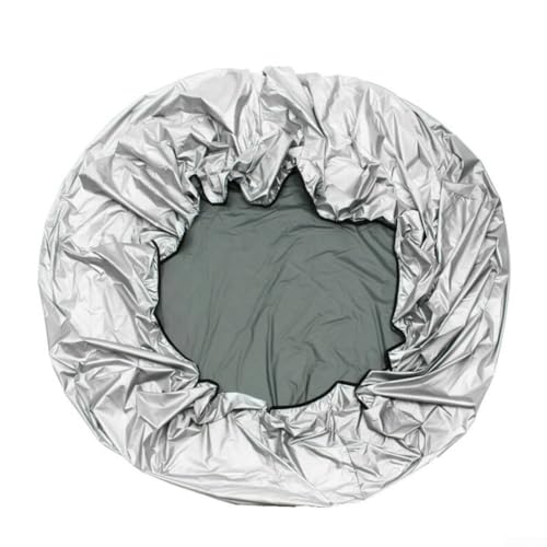 Runde Badewannen-Abdeckung aus Oxford-Gewebe, wasserdicht, verbesserte Haltbarkeit (190 x 90 cm) von JINSBON