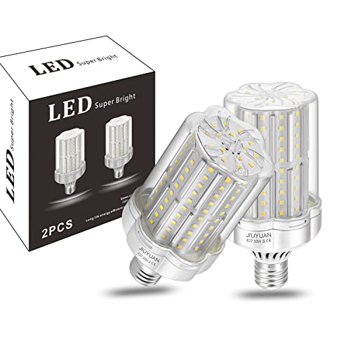 JIUYUAN E27 LED Lampen 30W 3500LM 4000K neutralweiß LED E27 Mais Lampen Birnen Maiskolben Entspricht Glühbirnen 250W Nicht Dimmbar Energiesparlampe neutralweiss 2er-Pack von JIUYUAN