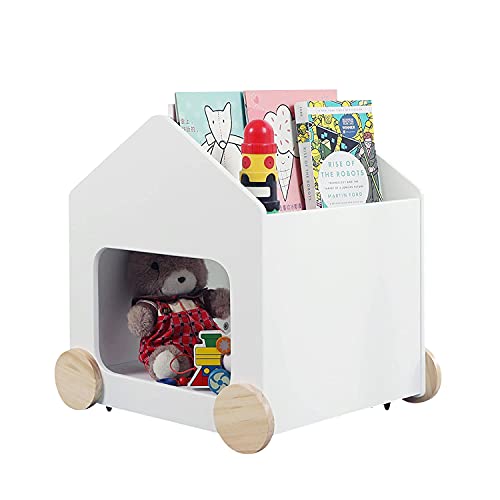 labebe Aufbewahrungsbox für Kinder, Deluxe-Spielzeugkiste, Spielzeug-Organizer, weiß von JOLIE VALLÉE TOYS & HOME