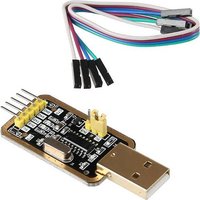 Joy-it sbc-ttl Jumper-Kabel Raspberry Pi [1x USB 2.0 Stecker A - 4x Drahtbrücken-Buchse] 20.00cm von JOY-IT