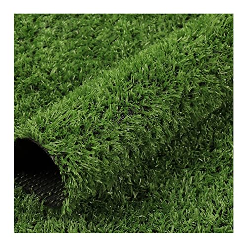 Tapis de tapis de gazon artificiel, fausse herbe verte réaliste, gazon synthétique de luxe, pelouse épaisse pour animaux de compagnie, parfait pour l'intérieur/l'extérieur von JQYDDM