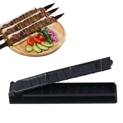 JSNKJLMN Kebab Maker Barbecue Spieß Form BBQ Fleisch Spieß Maschine Kebab Presse Maker Kunststoff BBQ Spieß Maker Outdoor BBQ Werkzeuge von JSNKJLMN