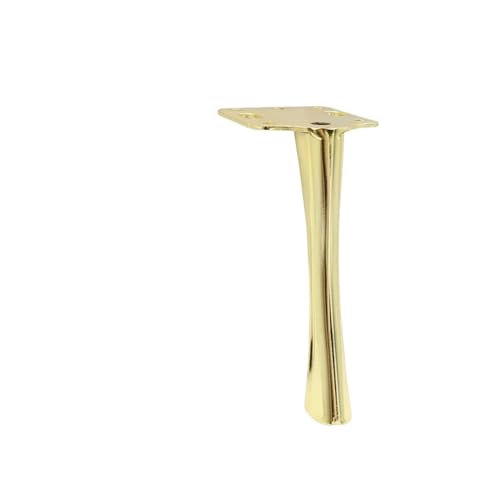 JUNCHENGBAO 4 STÜCKE Metall Möbel Beine Schrank Füße 15 cm/17 cm for Kommode Badezimmer Schrank TV Ständer Sofa Kaffee Tisch Beine(Color:Gold(17cm)) von JUNCHENGBAO