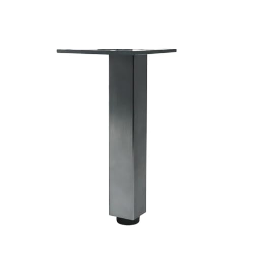 JUNCHENGBAO 4 STÜCKE Verstellbare Möbelbeine Metallstützfuß for Couchtisch Schrank Stuhl Sofa Bett Möbel Hardware Füße(Color:Grey 30cm) von JUNCHENGBAO