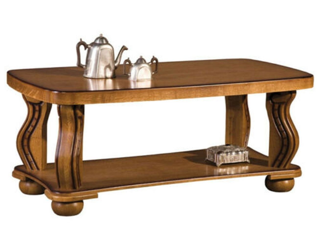 JVmoebel Couchtisch, Handarbeit Echt Holz Couchtisch Sofa Beistell Tische Klassisch Tisch von JVmoebel