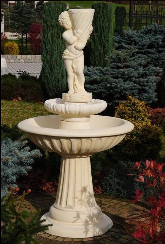JVmoebel Gartenbrunnen Zierbrunnen Springbrunnen Skulptur Deko Garten Fontaine Teich Neu, Made in Europa JVmoebel Gartenbrunnen Zierbrunnen Springbrunnen Skulptur Deko Garten Fontaine Teich Neu, Made in Europa von JVmoebel