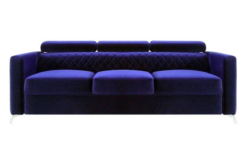 JVmoebel Sofa, Couch Design Polster Modern Textil Stoff Sofa 3 Sitzer Dreisitzer von JVmoebel