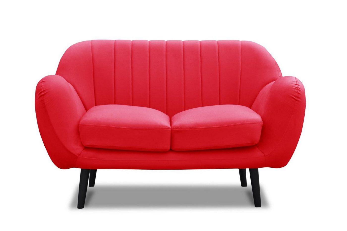 JVmoebel Sofa Moderne Zweisitzer Stoff Leder Zweisitzer Neu Couch, Made in Europe von JVmoebel