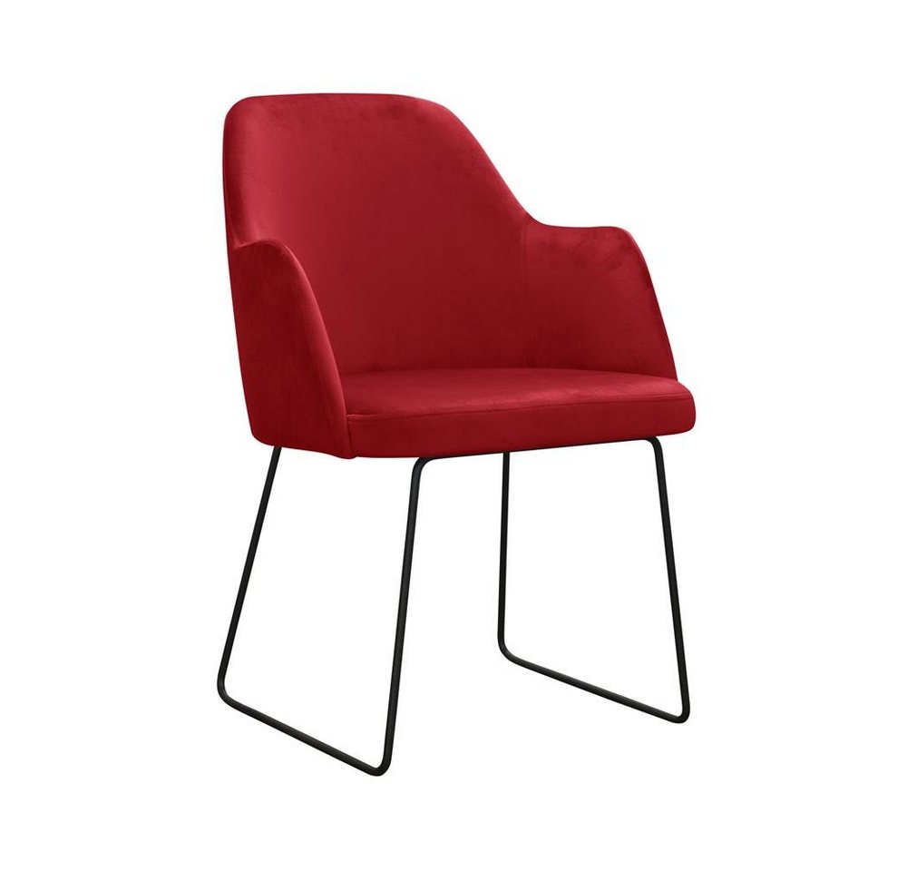 JVmoebel Stuhl, Design Stuhl Sitz Praxis Ess Zimmer Stühle Textil Stoff Polster von JVmoebel