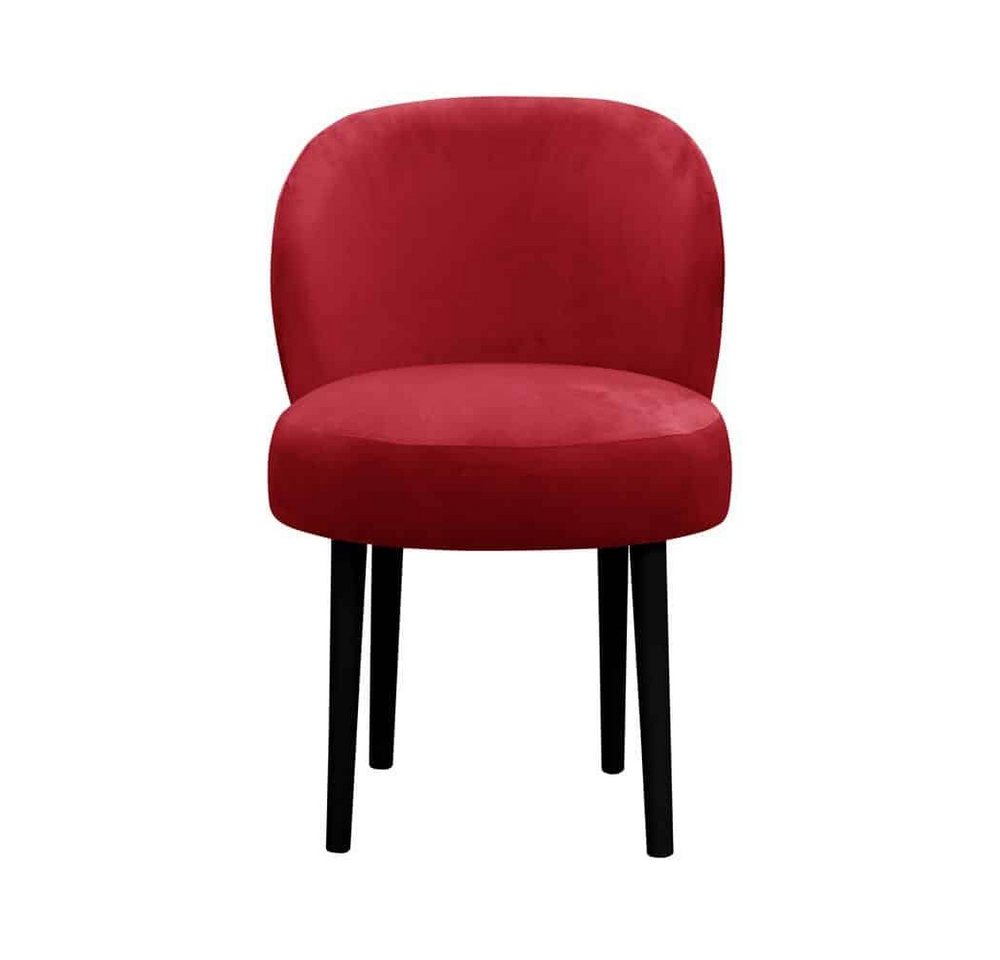 JVmoebel Stuhl Stuhl 4x Esszimmer Fernseh Club Textil Sitz Sessel Set Neu von JVmoebel