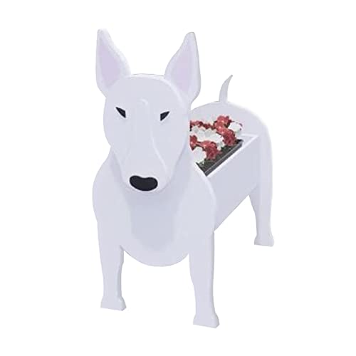 JYCRA Hunde-Pflanzgefäß, Blumentöpfe in Tierform, handgefertigt, Hundeblume, Pflanzgefäße in niedlicher Hundeform, Cartoon-Blumen-Pflanzgefäß von JYCRA