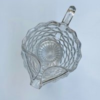 Vintage Glas Wasserkrug von JaalDiggersOfTexas