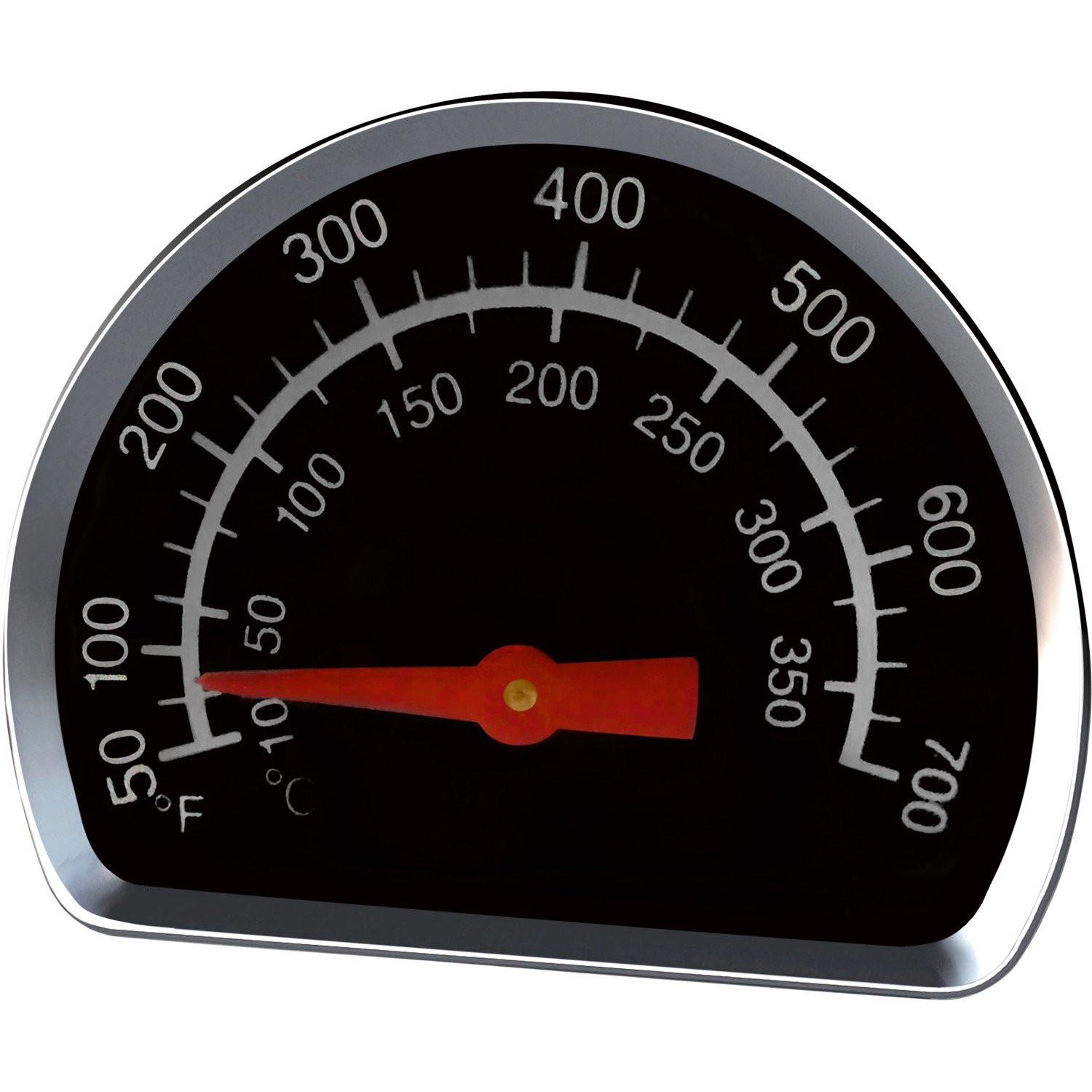 Jamestown Ersatz-Deckelthermometer f. Jamestown 2-Brenner Gas-Tischgrill Braxton von Jamestown-Grill