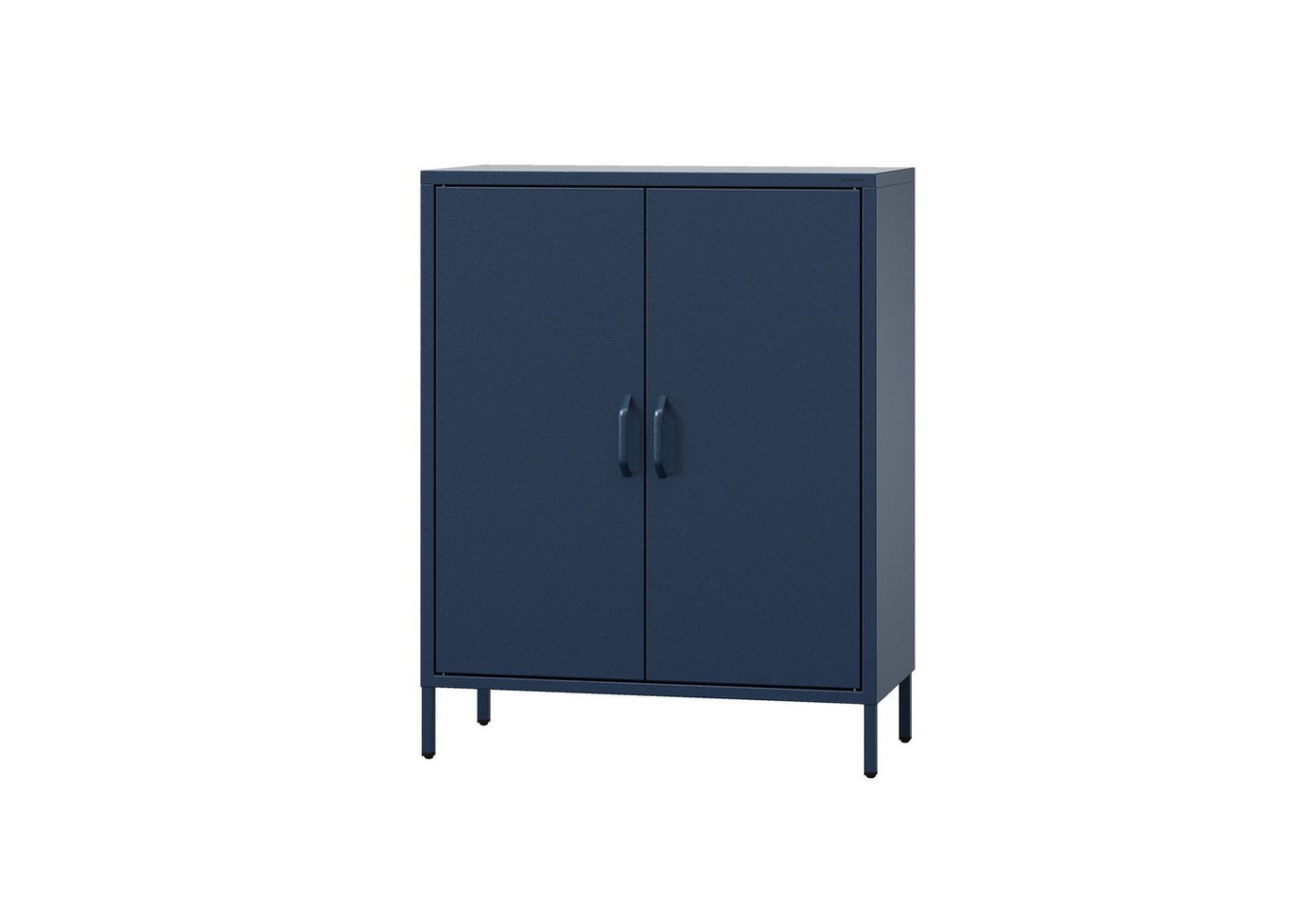 Jan Nowak Kommode Schrank Einlegeböden 800 x 1015 x 400 mm navy blue (Schrank mit Einlegeböden VITO, 800 x 1015 x 400 mm, Modern: navy blue) von Jan Nowak