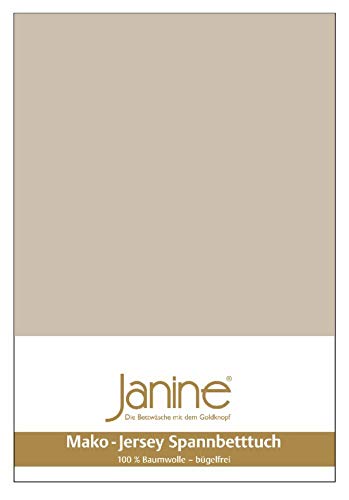Janine Bettwäsche Kissenbezug Jersey Betttücher I Farbe 19 Naturell I Größe 40x40 cm I Reine Baumwolle Janine Bettwäsche Kissenbezug Jersey Betttücher I Farbe 19 Naturell I Größe 40x40 cm I Reine Baumwolle von Janine