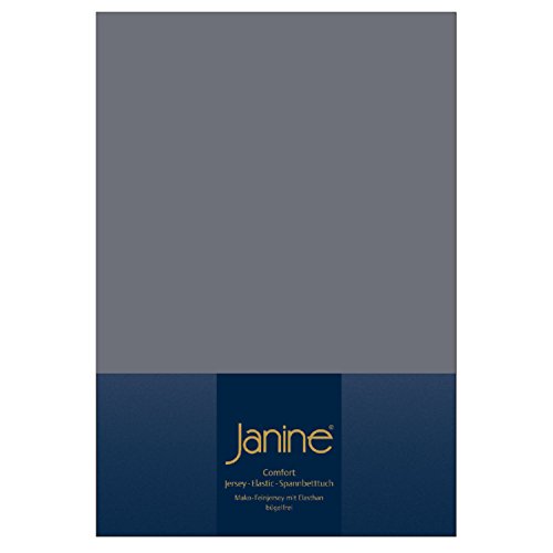 Janine Spannbettlaken Elastic - extra weiches und elastisches Spannbetttuch - für Matratzen 180x200cm bis 200x220cm opalgrau Janine Spannbettlaken Elastic - extra weiches und elastisches Spannbetttuch - für Matratzen 180x200cm bis 200x220cm opalgrau von Janine