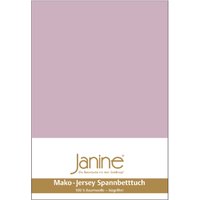 Janine Spannbettlaken "MAKO-FEINJERSEY 5007", aus 100% Baumwolle, für Matratzen bis 26 cm Höhe von Janine