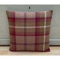 Isles Collection Skye Heather Schottenkaro, Tweed-Karo-Kissenbezug/Kissenbezug Im Landhausstil von Janscosycushions