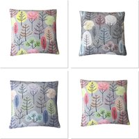 Voyage Lyall Trees Atemberaubender Digitaldruck Floral Kissenbezug/Scheinkissenbezug von Janscosycushions