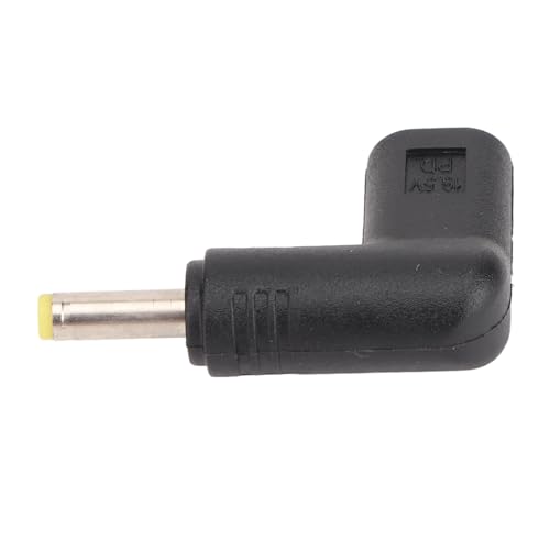 Jauarta Typ-C-Buchse auf DC 4,0 X 1,7 Mm Adapter, Unterstützt 100 W PD-Schnellladung, 90 Grad Abgewinkelter USB-C-auf-DC-Adapter von Jauarta