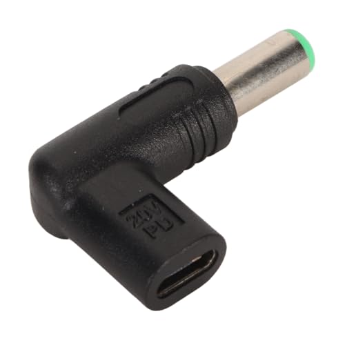 Jauarta Weiblicher Typ-C-auf-DC-Adapter, 6,3 X 3,0 Mm, 18,5 Bis 20 V, 100 W PD-Schnellladung, Typ-C-Buchse auf DC-Stecker, Adapter für Laptop von Jauarta