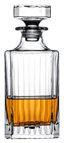 Jay Hill Moville Transparentes Glas Whisky Karaffe, 85 cl Kapazität von Jay Hill