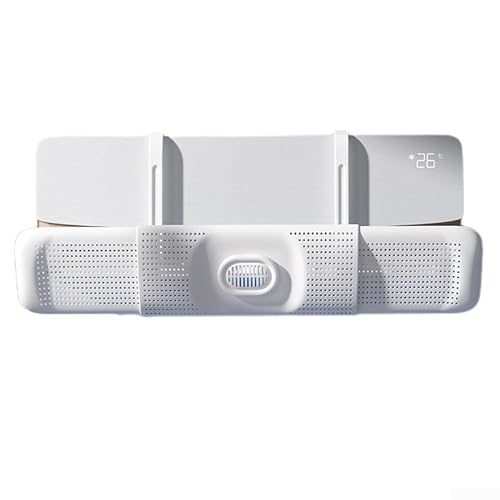 Klimaanlage Deflektor mit Duftzerstäuber ohne Bohren (Weiß) von Jayruit