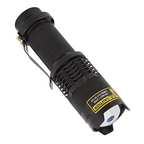 365nm Blacklight Wasserdichtes Batteriebetriebenes Aluminium 365nm UV-Taschenlampe Katzen-Urin-Detektor-Licht von Jeanoko
