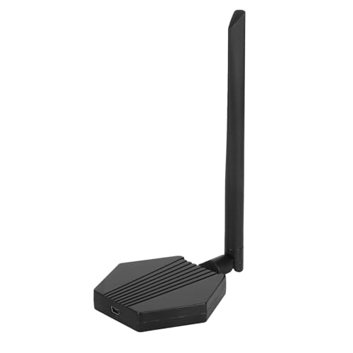 Jectse USB-WLAN-Adapter für PC, 2,4 G 5 G Dualband-Wireless-Netzwerkadapter, Externe USB-Antenne mit 300 Mbit/s, für Desktop-Computer und Laptops von Jectse