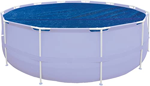 Avenli Cleanplus Solarabdeckplane Ø 330cm für Ø 360-366cm Frame Pool Solarabdeckung Solarfolie rund blau von Jilong