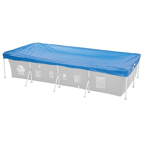 Jilong Pool-Abdeckung rechteckig Abdeckplane für Frame Pool Gr. 259x170 bis 258x179 cm Stahlrohr Schwimmbecken Stahlrahmen Schwimmbad Cover von Jilong