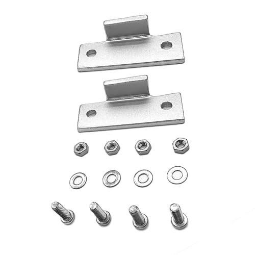 Jiqoe Plattenspieler Staubschutz Reparatur Laschenscharniere Set Für Technics SL SL Q200 SL B1 SL DD2 SL-3200 Plattenspieler Staubschutz Reparatur Plattenspieler Staubschutz Ersatz von Jiqoe