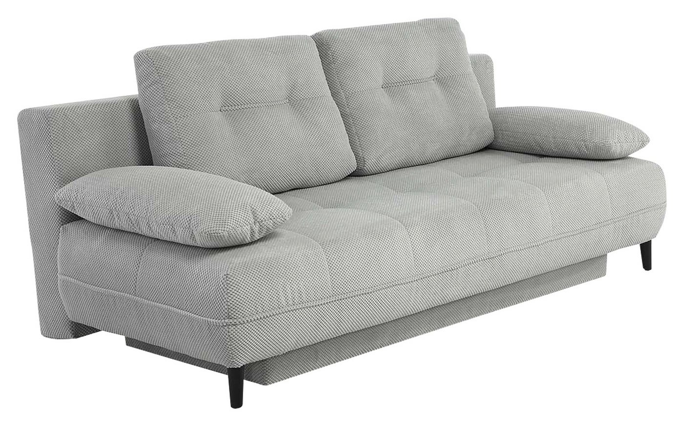 Jockenhöfer Gruppe Schlafsofa TILL, Hellgrau, Waffelcord, mit Bettkasten, Bettfunktion, mit Kissen, B 207 x H 89 x T 93 cm Jockenhöfer Gruppe Schlafsofa TILL, Hellgrau, Waffelcord, mit Bettkasten, Bettfunktion, mit Kissen, B 207 x H 89 x T 93 cm von Jockenhöfer Gruppe