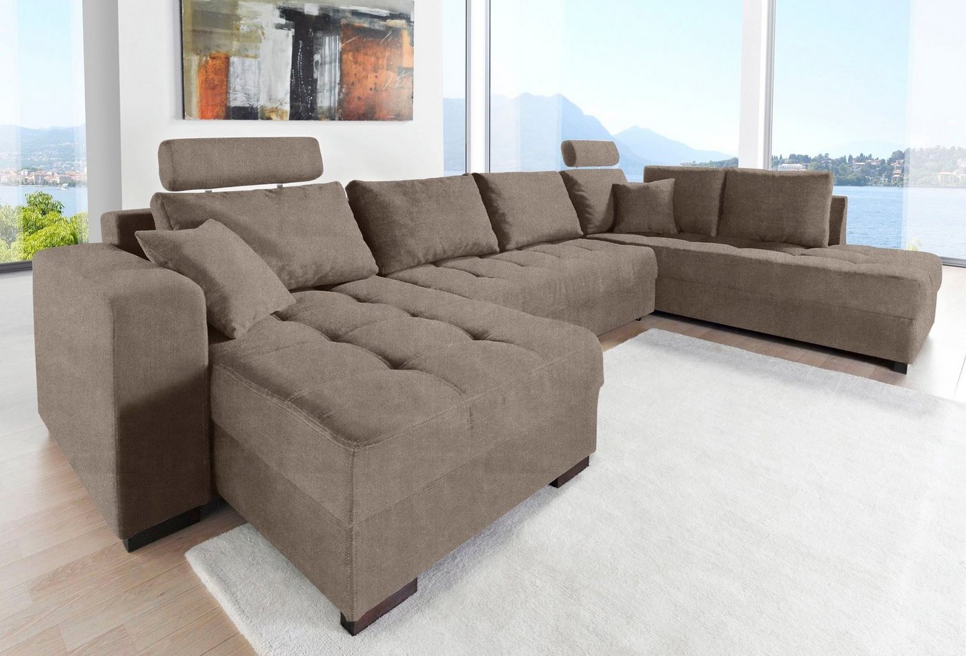 Jockenhöfer Gruppe Wohnlandschaft Antego U-Form, inklusive Bettfunktion, Bettkasten und Kopfstütze Jockenhöfer Gruppe Wohnlandschaft Antego U-Form, inklusive Bettfunktion, Bettkasten und Kopfstütze von Jockenhöfer Gruppe