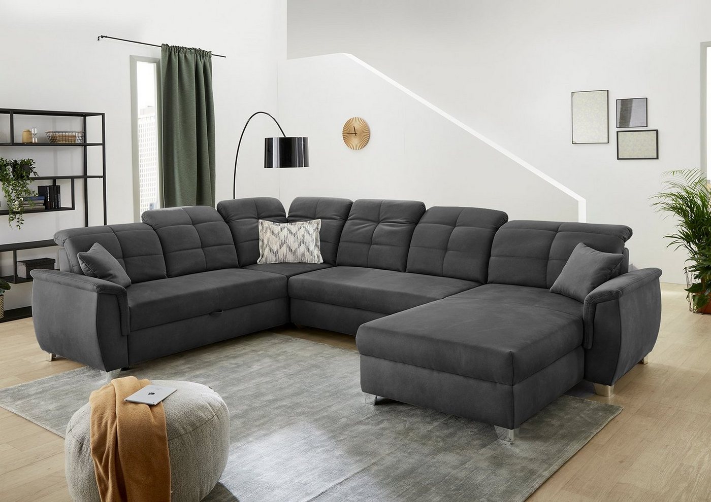 Jockenhöfer Gruppe Wohnlandschaft Livorno U-Form, mit 7 individuell verstellbaren Kopfteilen, Bett- und Relaxfunktion Jockenhöfer Gruppe Wohnlandschaft Livorno U-Form, mit 7 individuell verstellbaren Kopfteilen, Bett- und Relaxfunktion von Jockenhöfer Gruppe