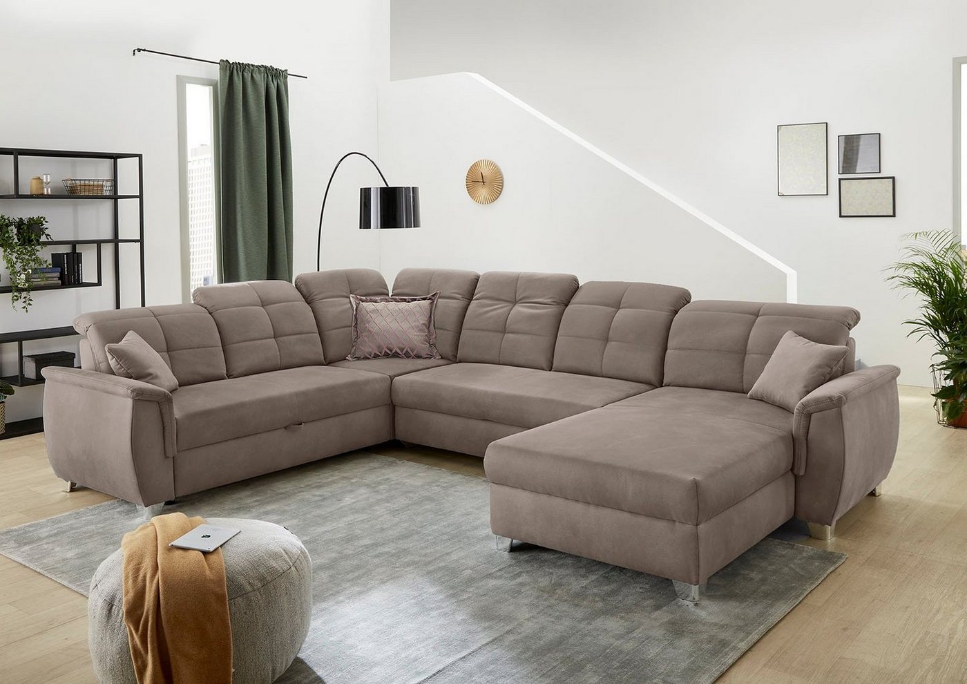 Jockenhöfer Gruppe Wohnlandschaft Livorno U-Form, mit 7 individuell verstellbaren Kopfteilen, Bett- und Relaxfunktion Jockenhöfer Gruppe Wohnlandschaft Livorno U-Form, mit 7 individuell verstellbaren Kopfteilen, Bett- und Relaxfunktion von Jockenhöfer Gruppe