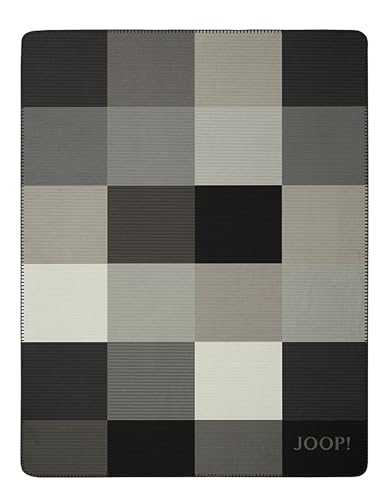 Joop! Wohndecke Mosaic schwarz-Natur, 150x200 cm von Joop!