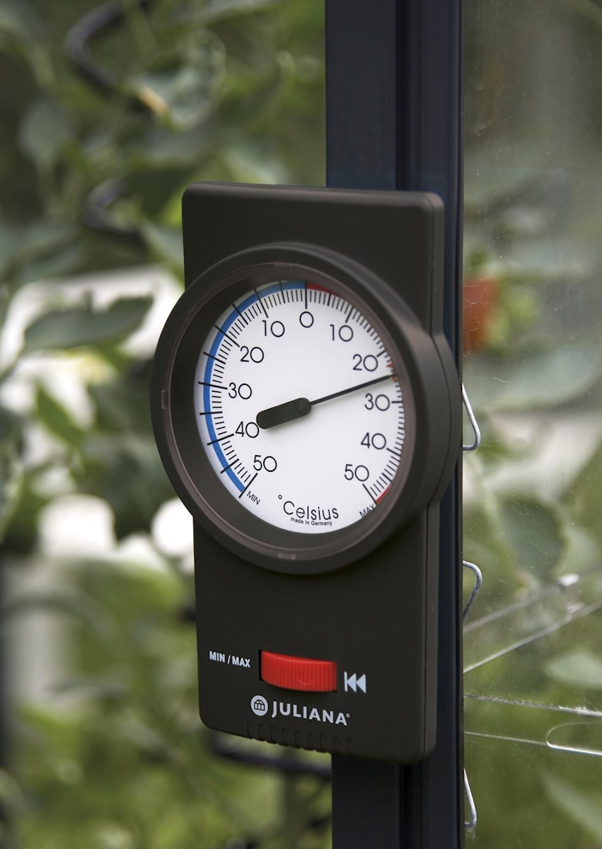 Juliana Min-Max Thermometer schwarz von Juliana