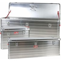 Aluminium Transport-Box Alu 163 Liter ALU163 l 1182 x b 385 x h 412 mm Kiste Truhe Lager-Box Alubox von Jumbo