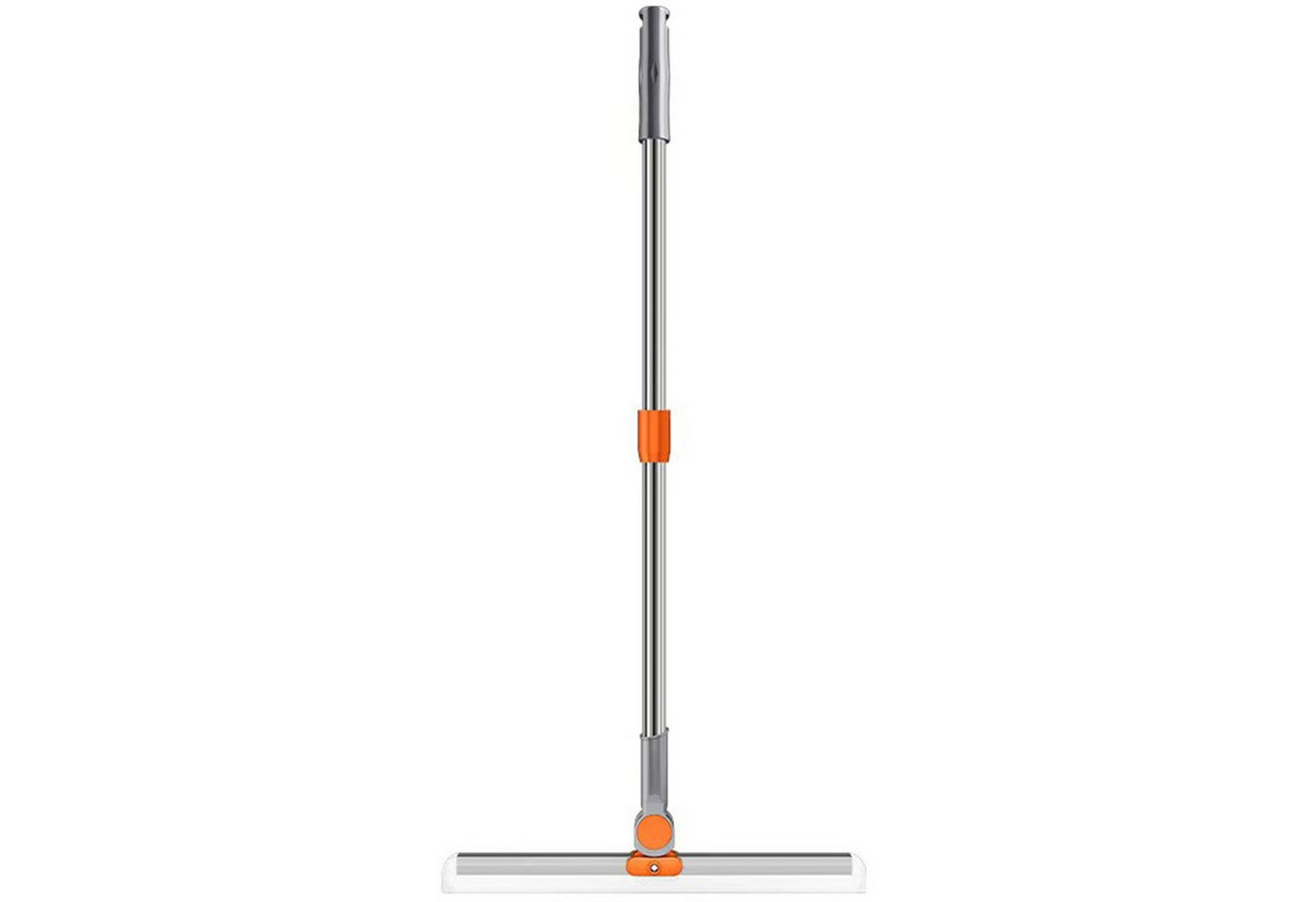 Jumpeak Wasserabzieher Zauberbesen, Wasserabstreifer, Nass- und Trockenbesen, Staubwischen, Weichgummi, rostfreier Stahl, PVE-Schaber,Orange,45*110 Jumpeak Wasserabzieher Zauberbesen, Wasserabstreifer, Nass- und Trockenbesen, Staubwischen, Weichgummi, rostfreier Stahl, PVE-Schaber,Orange,45*110 von Jumpeak