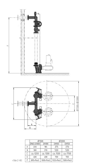 Jung Pumpen S-Zubehör Armaturen Dn100 F. Pe D1500 JP48943 von Jung Pumpen