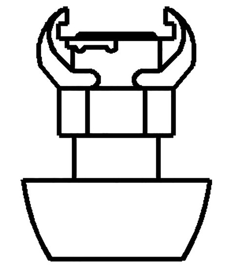 Jung Pumpen S-Zubehör Perrot Klauenkupplung JP22420 von Jung Pumpen