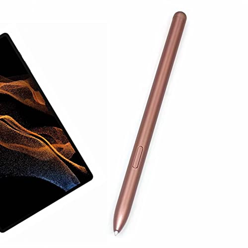 Eingabestift Stifte für S Pen für Samsung Galaxy Tab S7 11 inch / S8 11 /S7 Plus 12.4 inch / S7 FE 12.4 / S8 Plus 12.4 inch /S8 Ultra 14.6 inch Ohne Bluetooth Stift Touch Stylus Pen (Gold) von Junweier