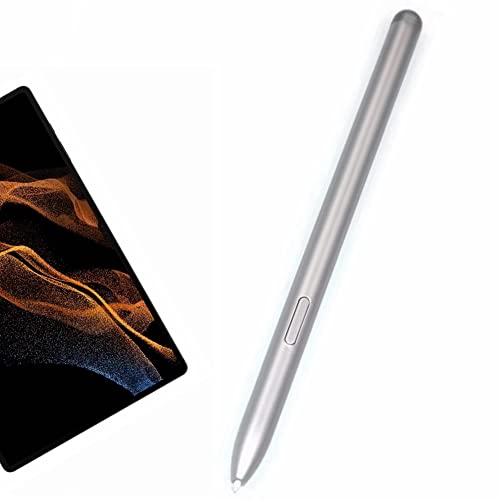 Eingabestift Stifte für S Pen für Samsung Galaxy Tab S7 11 inch / S8 11 /S7 Plus 12.4 inch / S7 FE 12.4 / S8 Plus 12.4 inch /S8 Ultra 14.6 inch Ohne Bluetooth Stift Touch Stylus Pen (Silver) von Junweier