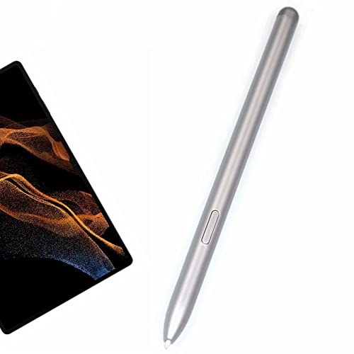 Eingabestift Stifte für S Pen für Samsung Galaxy Tab S7 11 inch / S8 11 inch /S7 Plus 12.4 / S7 FE 12.4 inch / S8 Plus 12.4 inch /S8 Ultra 14.6 inch Ohne Bluetooth Stift Stylus Pen (Silver) von Junweier