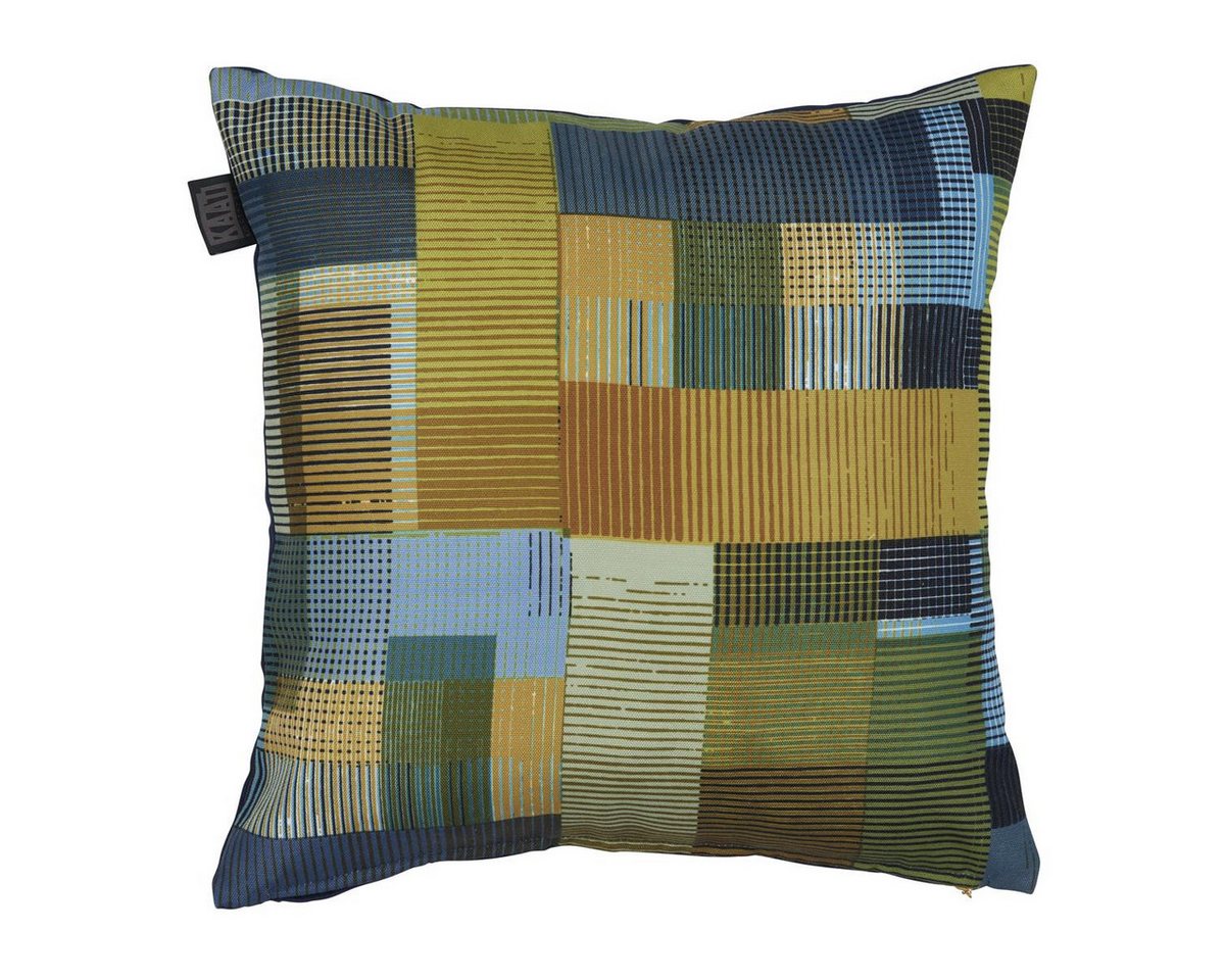 KAAT Amsterdam Dekokissen Alvi_Blue Green_UV_UV_43x43 1 Zierkissen 43 x 43 cm, Dekokissen Couch kissen Sofa Kissen KAAT Amsterdam Dekokissen Alvi_Blue Green_UV_UV_43x43 1 Zierkissen 43 x 43 cm, Dekokissen Couch kissen Sofa Kissen von KAAT Amsterdam