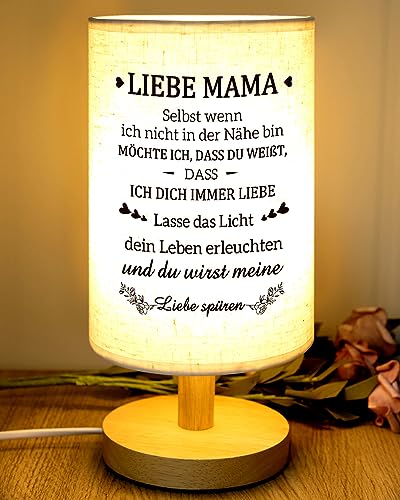 KAAYEE Muttertagsgeschenk, Geschenke für Mama, Tischlampe Muttertagsgeschenke für Mama, Geburtstagsgeschenk für Mama, Pensionierung Geschenke, Wertschätzung Geschenke, Weihnachts Geschenk von KAAYEE