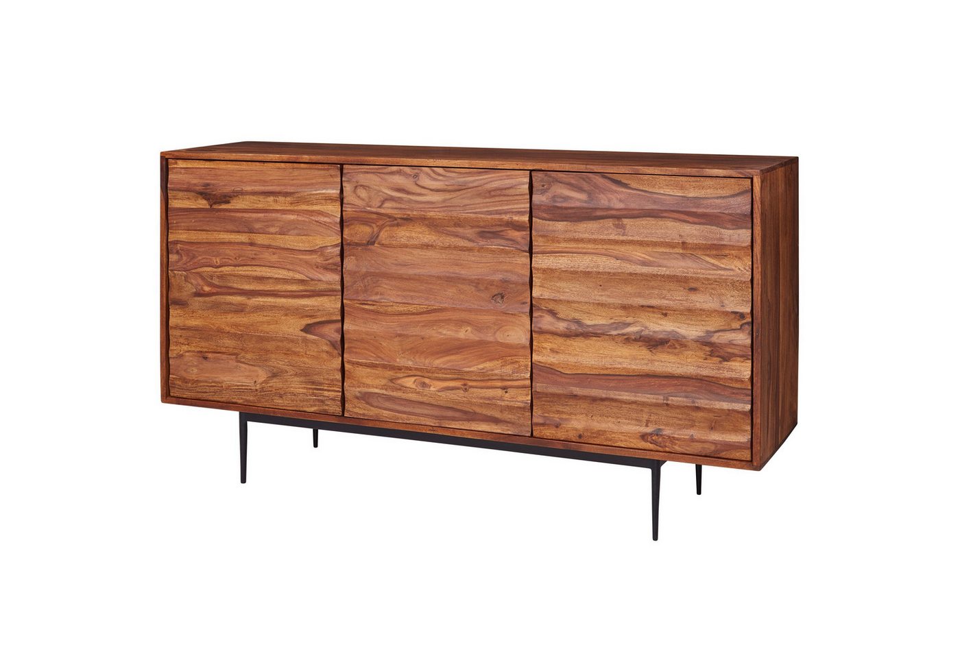 KADIMA DESIGN Kommode Charmantes Sheesham Sideboard, 150 cm, Modern von KADIMA DESIGN