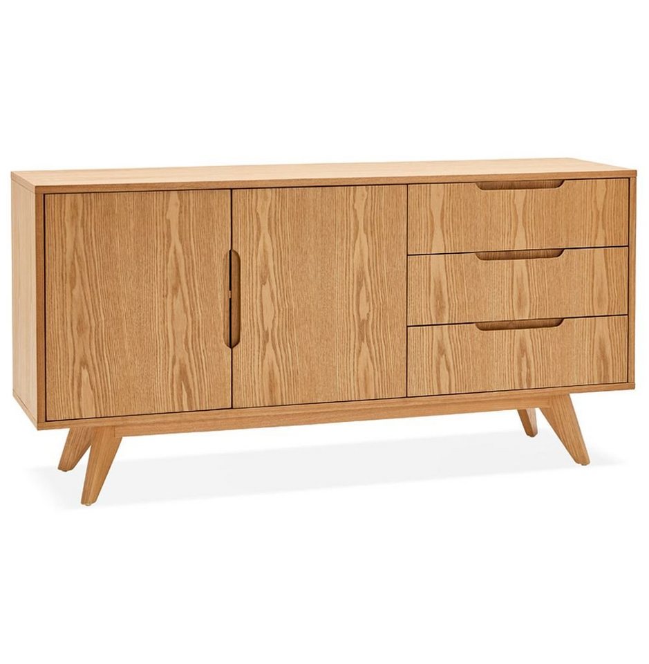 KADIMA DESIGN Kommode VACH Sideboard Helles Holz (natural) 40 x 150 x von KADIMA DESIGN